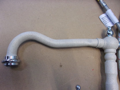 Franke Old England Avena Wasserhahn, Edelstahl, Keramik, 3,5 cm, 360°, I05123