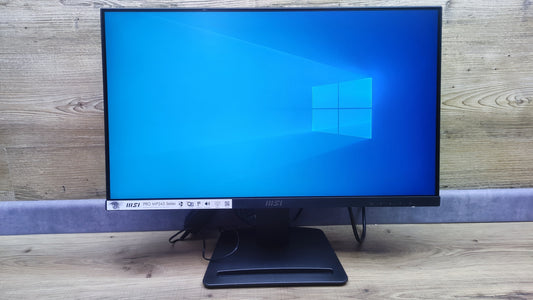 MSI PRO MP243 Monitor 23.8" FHD 1920x1080 HDMI DP AMD FreeSync 75Hz 5ms (GtG)