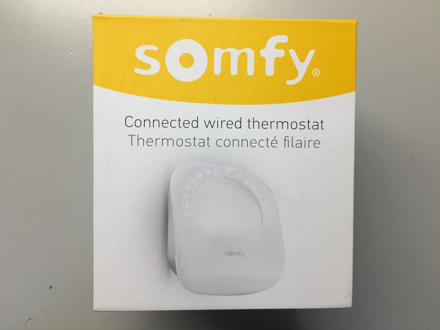 Somfy 2401498 Funk-Thermostat für Heizung oder Einzelkessel, I11077