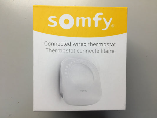 Somfy 2401498 Funk-Thermostat für Heizung oder Einzelkessel, I11077