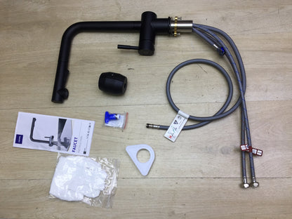 CECIPA X207B Wasserhahn Küche Schwarz Ausziehbar, I31716