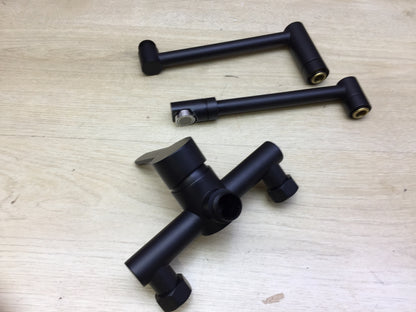 Mainen Küchenarmatur Wandmontage Schwarz, Wasserhahn, I26430