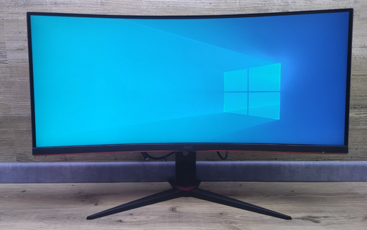 AOC CU34G2XP/BK Gaming Monitor 34" UWQHD 3440x1440 HDR AMD FreeSync 180Hz 1ms 