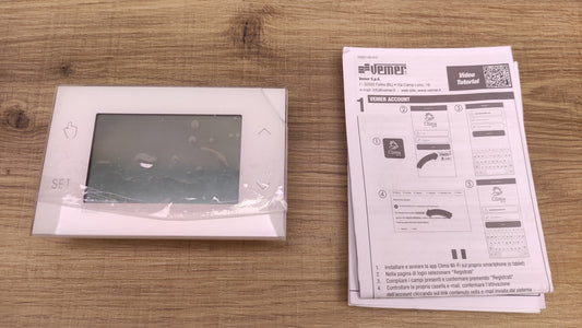 VEMER VE785700 TUO WiFi LITE Smart WiFi Thermostat, WLAN, I32644