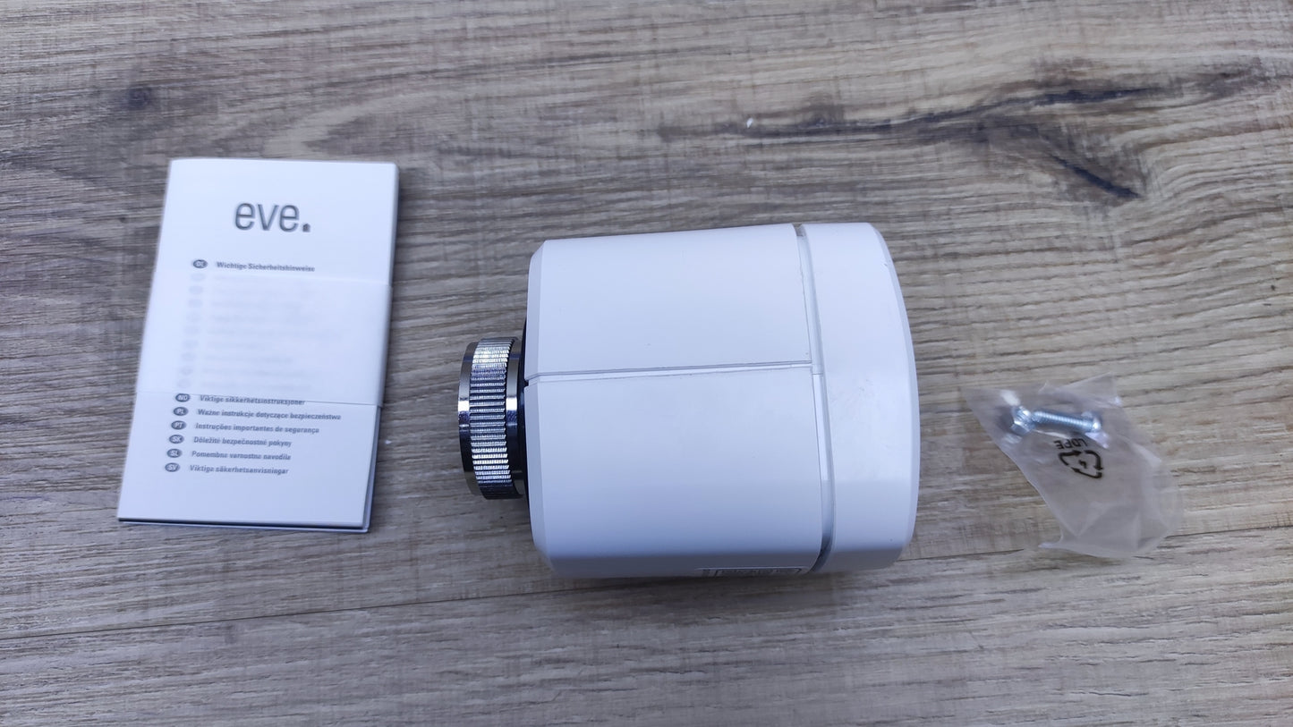 Eve Thermo Smartes Heizkörperthermostat mit LED-Display, I30791