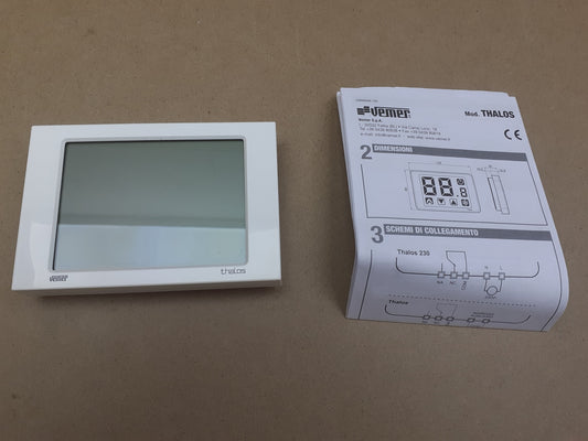 Vemer Thalos Thermostat VE434700 mit Touch-Screen 230 weiß, I06778