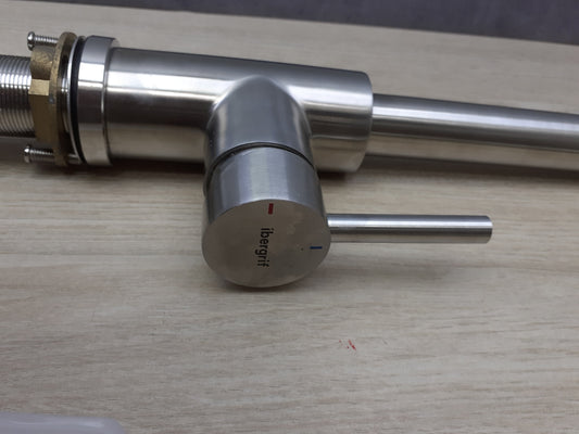 Ibergrif M22137 Mischbatterie-Küchenarmatur ausziehbar, Wasserhahn, I18431