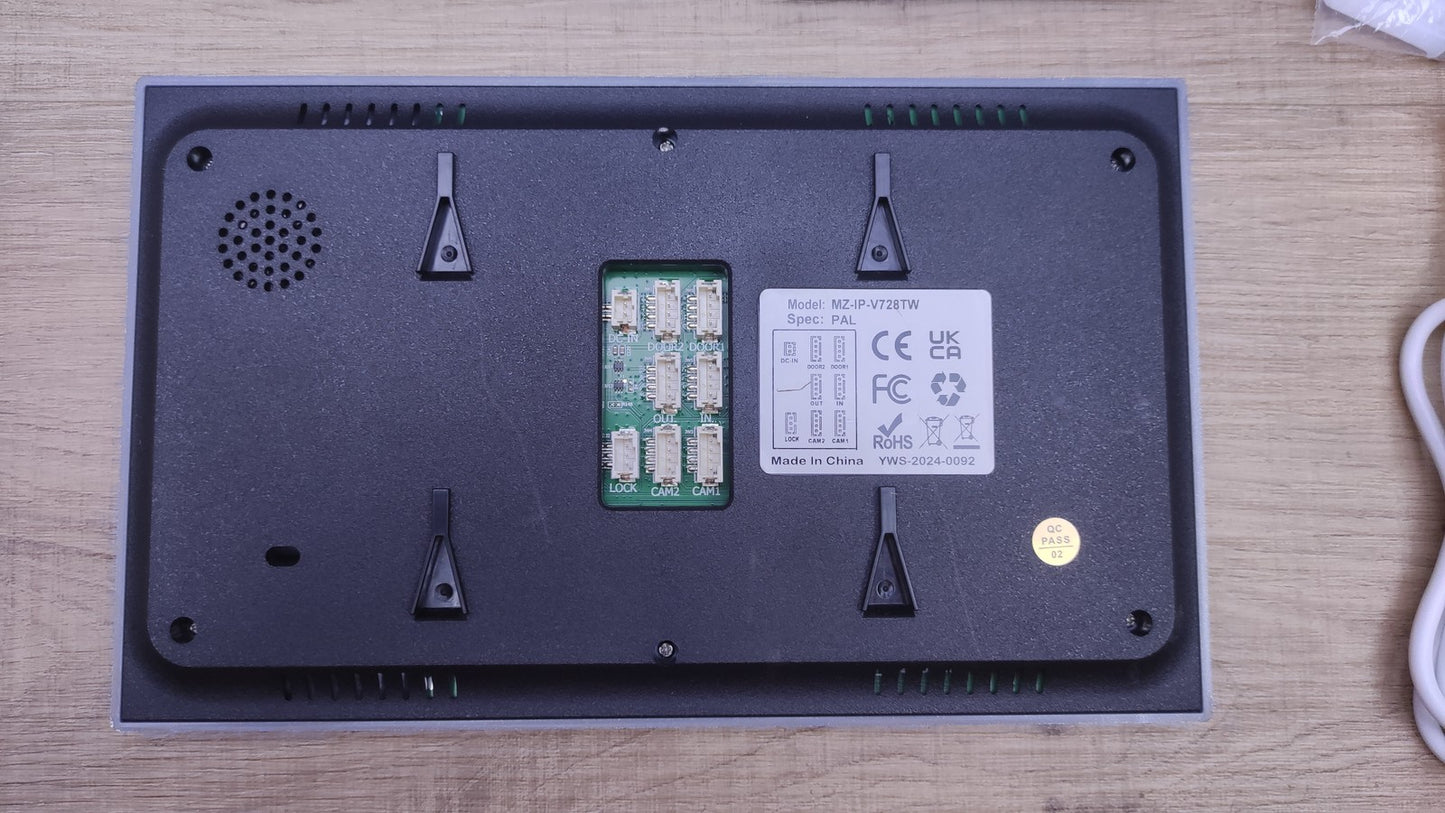 TMEZON WLAN IP Video-Türsprechanlage,1080P Türklingel mit Kamera, I34436