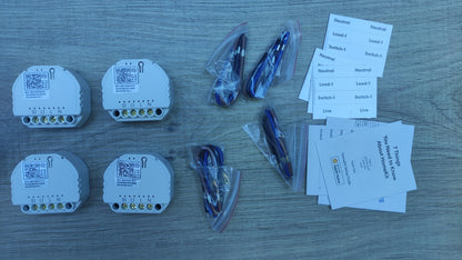 Meross MSS810 Smart WiFi Relais WLAN Schalter, 4-er Set, I34364