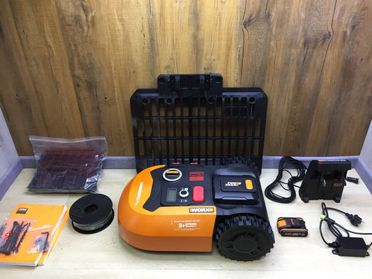 WORX Landroid M500 PLUS WR165E Mähroboter bis 500 qm mit WLAN, Bluetooth, I33689