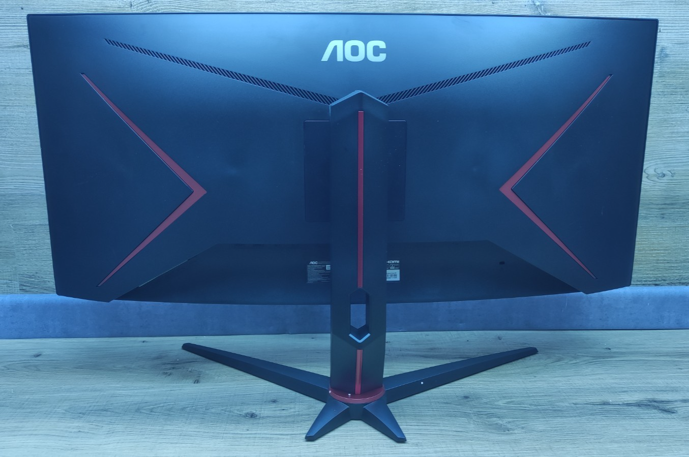 AOC CU34G2X/BK Gaming Monitor 34" Curved QHD 3440x1440 HDMI DP FreeSync 144Hz 