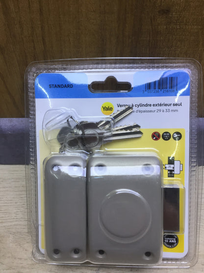 Yale YV25C-35/SC Türschloss, Braun, 35mm Ø23mm, I30846