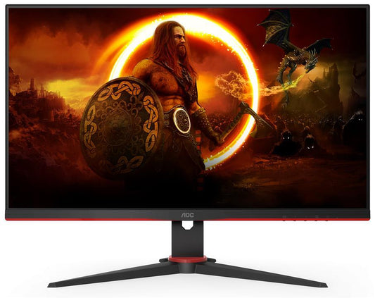 AOC 24G2ZE/BK Gaming Monitor 23.8" 1920x1080 HDMI DP AMD FreeSync 240Hz 0.5ms 