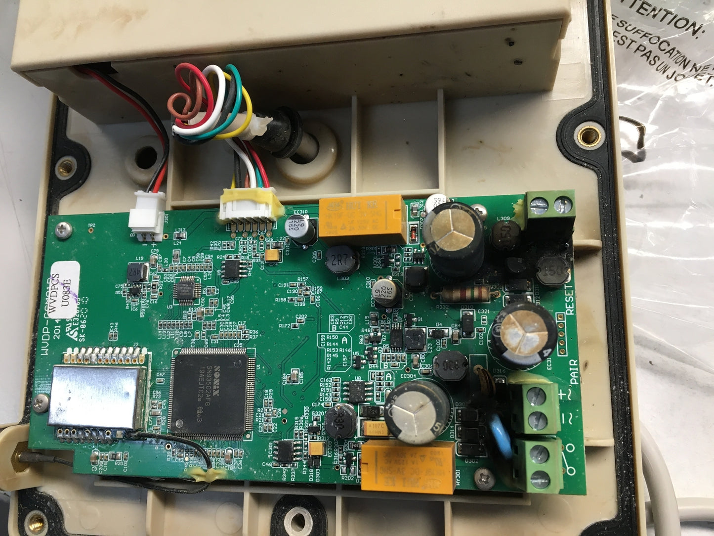 Extel 720278 LESLI Video-Türsprechanlage Funk Komplett-Set Familienhaus, I07454