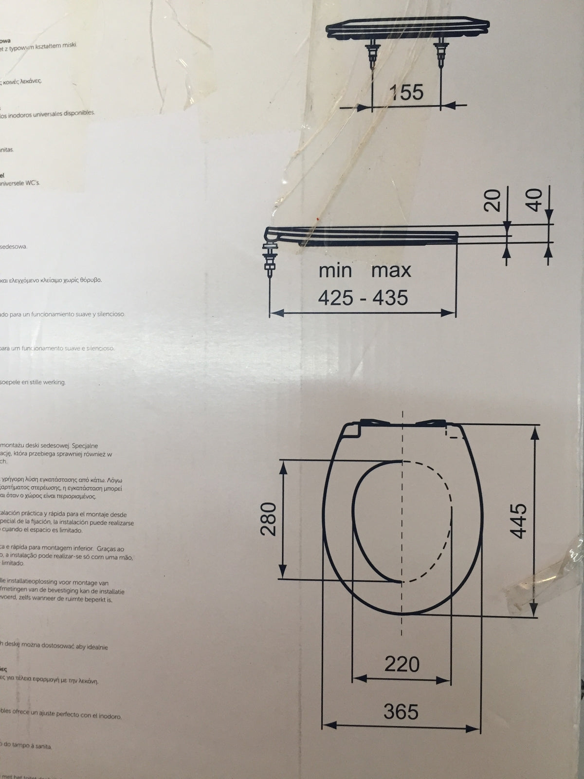 Ideal Standard E252901 WC-Sitz, weiß, I31270