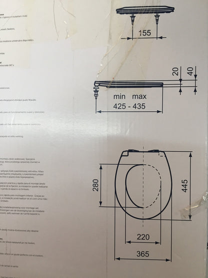 Ideal Standard E252901 WC-Sitz, weiß, I31270