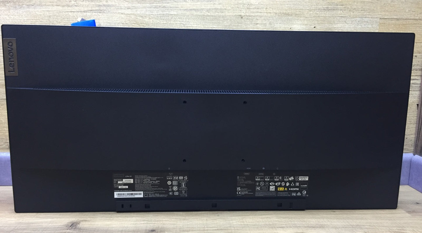 Lenovo L29w-30 Monitor 29" Ultrawide 2560x1080 HDMI DP AMD FreeSync 90Hz 4ms 