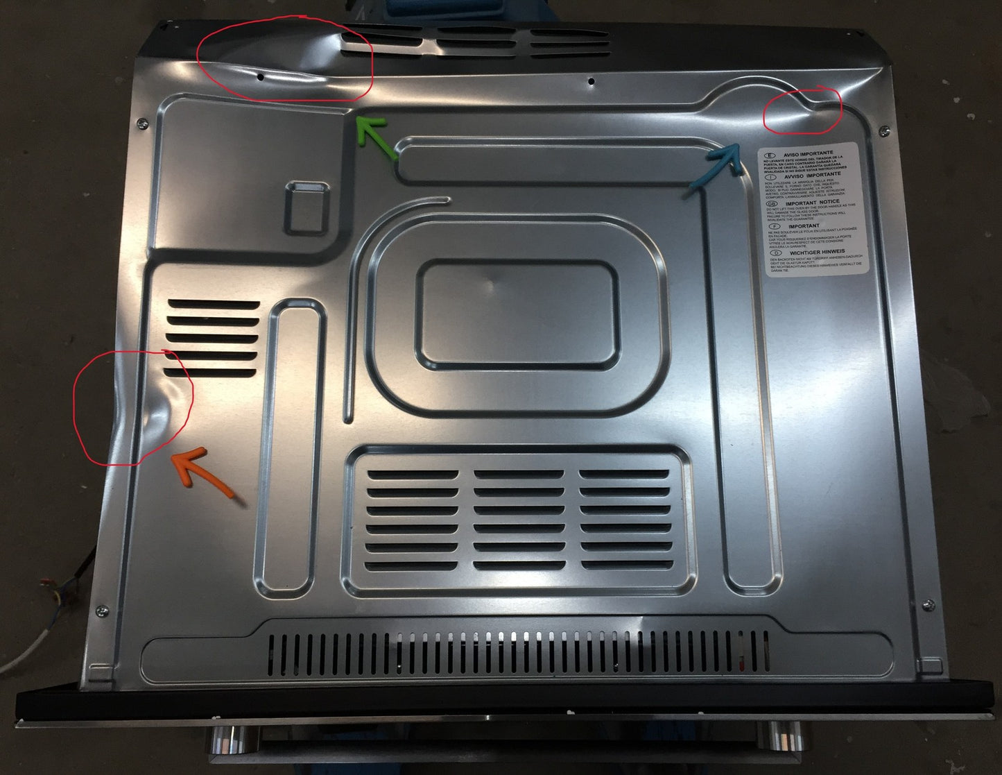 Cecotec Bolero Hexa C126000 Inox Ein integrierter Backofen 77 L 2800 W (02270)