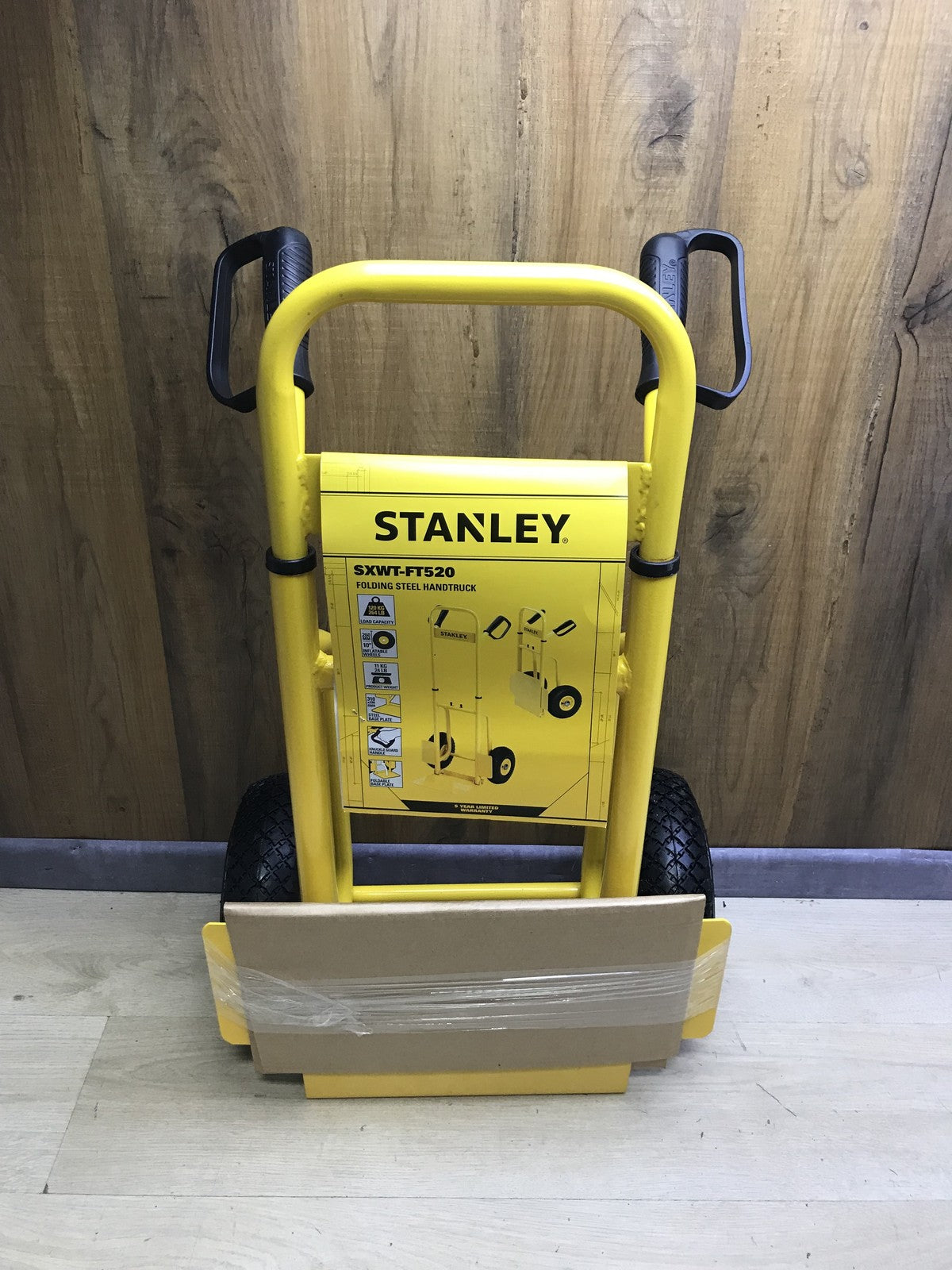 Stanley SXWTD-FT520 steel sack truck, 120 kg max. load, I32942 