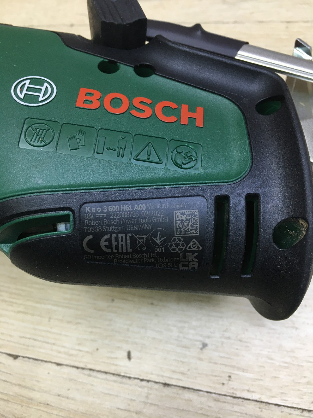Bosch Akku-Säbelsäge Keo SOLO, 18-Volt-System, I34350