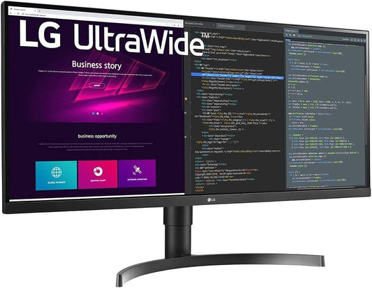 LG UltraWide 34WN750P-B Monitor 34" UWQHD 3440x1440 IPS HDR10 AMD FreeSync 75Hz