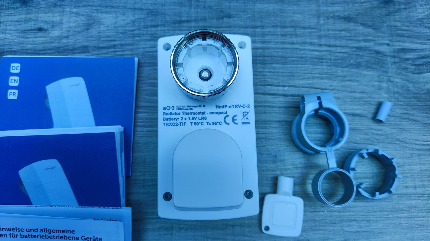 Homematic IP Smart Home Radiator Thermostat HmIP-eTRV-C-2 (155648A0), I32766 