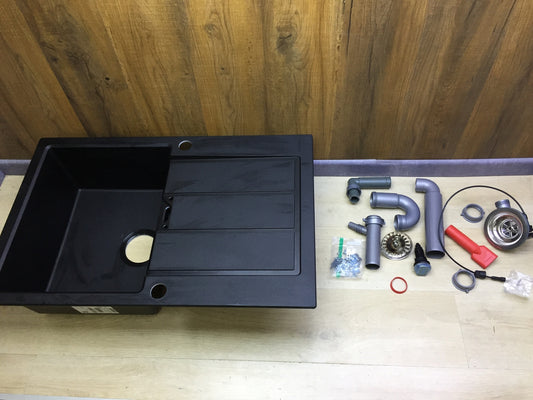 Franke SUD 611-78 ONYX Tectonite built-in sink (114.0496.053), I30970