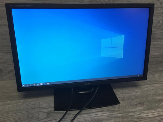 iiyama GE2488HS Monitor 24" FHD 1920x1080 VGA DVI HDMI 60Hz Speaker 