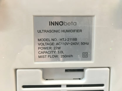 InnoBeta HTJ-2118B Luftbefeuchter 3L, I29708