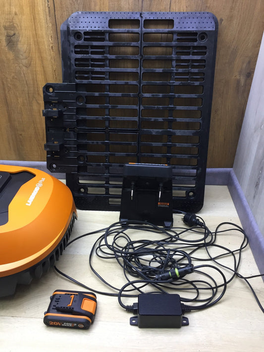 WORX Landroid M500 PLUS WR165E Robotic Lawnmower for up to 500 sqm with Wi-Fi, Bluetooth, I33519 