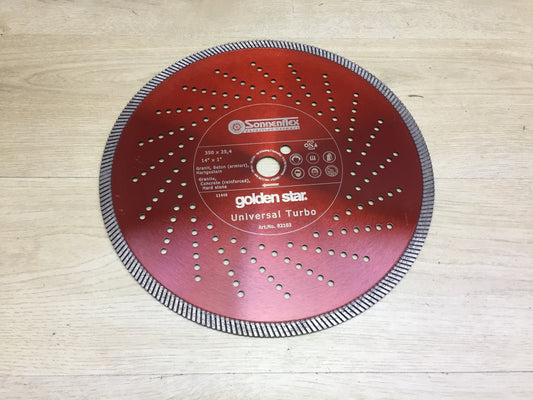 Sonnenflex Golden Star Diamond Cutting Discs Universal Turbo 82103, I25340 
