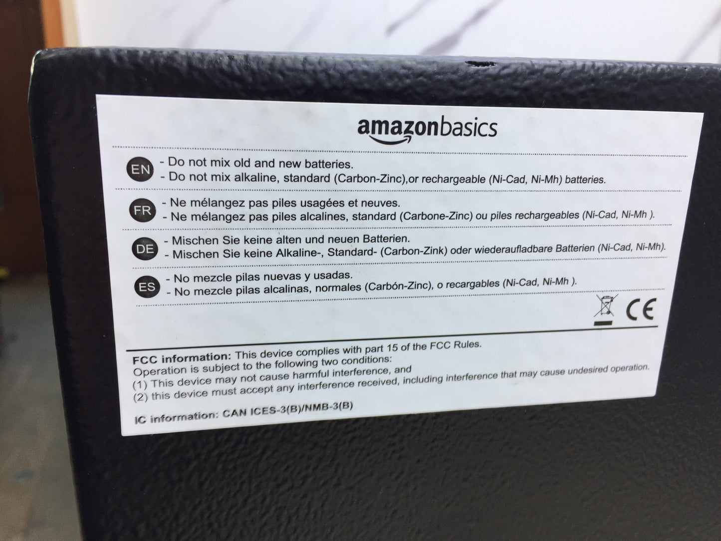 Amazon Basics Feuerfester Tresor 35 l, I17579