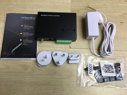 DoorBird A1081 Controller, Schwarz, für elektrische Türsteuerung, I34067