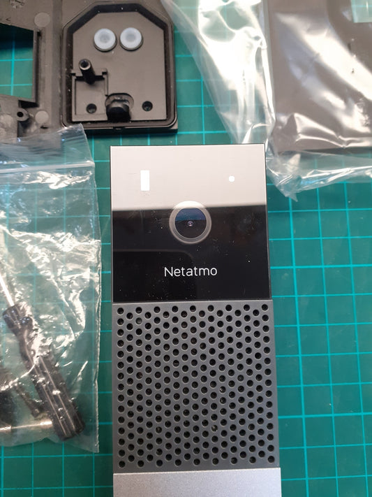 Netatmo Smarte Video Türklingel mit Kamera, WLAN, 2-Wege-Audio, NDB-N, I04964