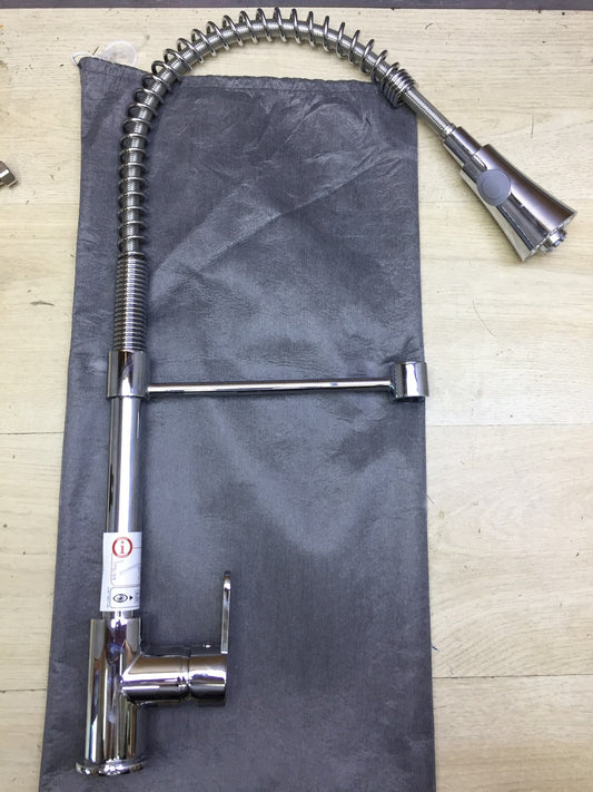EISL LEON low pressure coil spring kitchen faucet chrome faucet, I32986