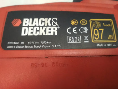 Black+Decker Lithium-Ionen Akku-Heckenschere, GTC1445L, V02906