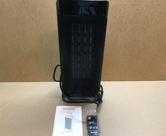 Brandson ceramic fan heater with remote control 303834, I29704