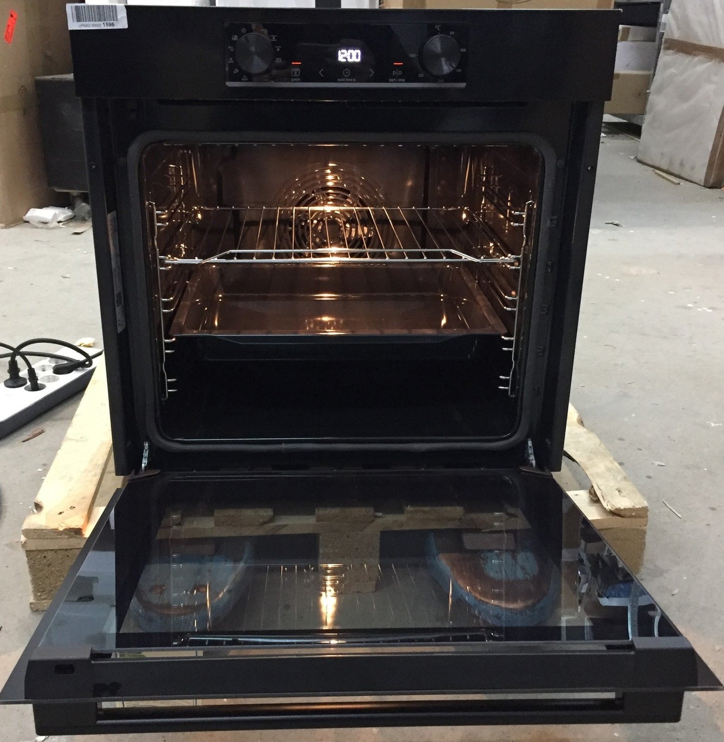 Gorenje G400 BOP6737E02BK Multisystem Backofen Einbau 77L AirFry 300°C schwarz