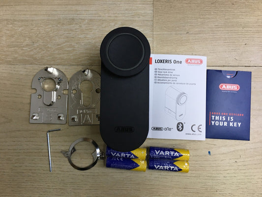 ABUS CFA4100 Türschlossantrieb LOXERIS One, schwarz, I34014