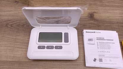 Honeywell T3R 7-Tage Programmierbarer Drahtloser Thermostat, I32414