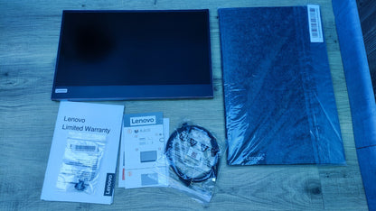 Lenovo ThinkVision L15 Portable Monitor 15.6" FHD 1920x1080 IPS USB-C black 