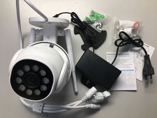 WiFi  EC101-X15 Überwachungskamera 1080p, Schwenken/Neigen 360 °, I15289