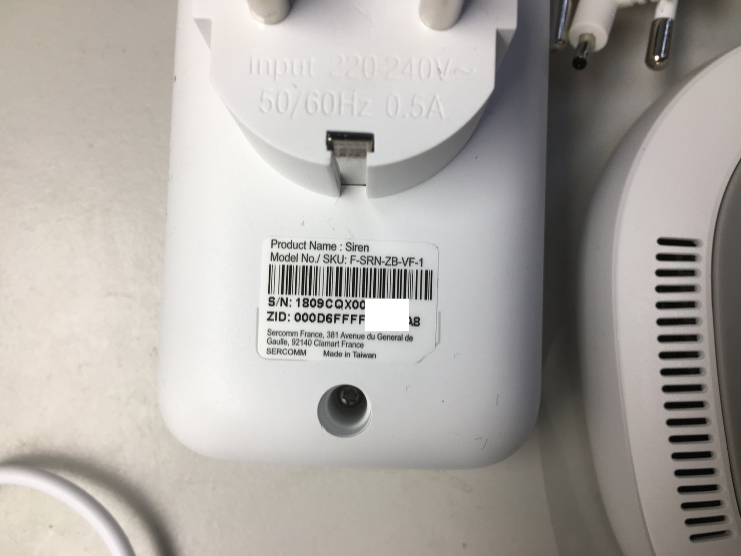 Vodafone V-Home Sicherheitssystem, Weiß, I03573