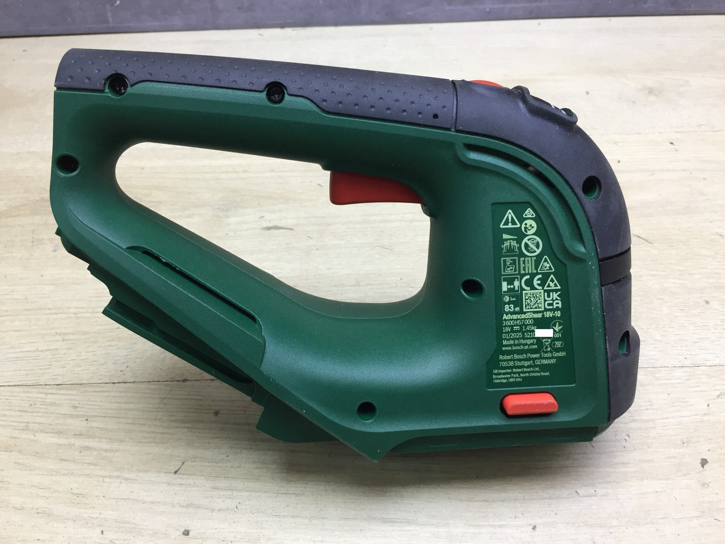 Bosch Akku-Strauch-/Grasschere AdvancedShear 18V-10 SOLO, I33533