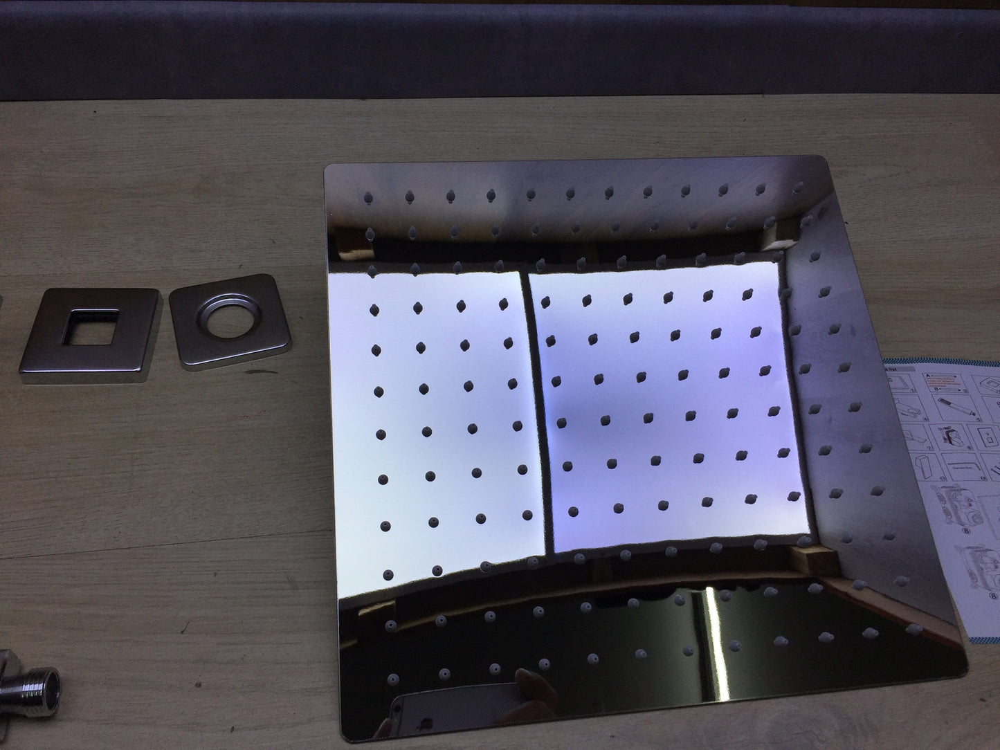 HUAHOMDY Duschsystem Unterputz Set 12 Zoll Regendusche, I23919