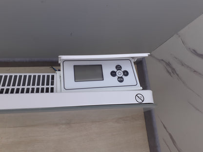 Carrera Heizkörper Keramik Glas LCD 2000 W weiß, I18294