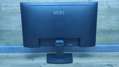MSI PRO MP273A Monitor 27" FHD 1920x1080 VGA HDMI DP Adaptive Sync 100Hz 1ms