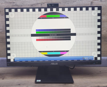 Asus BE24EQK Monitor 23.8" FHD 1920x1080 VGA HDMI DP Webcam Speaker EyeCare 