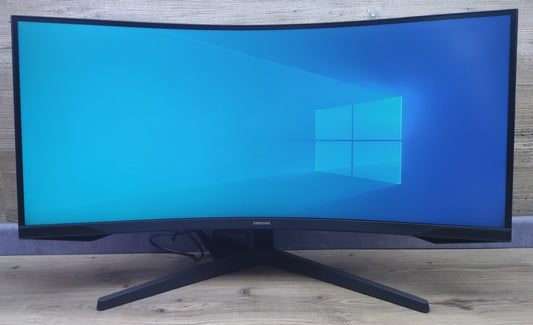 Samsung Odyssey C34G55TWWP Monitor 34" Ultra WQHD 3440x1440 HDR FreeSync 165Hz