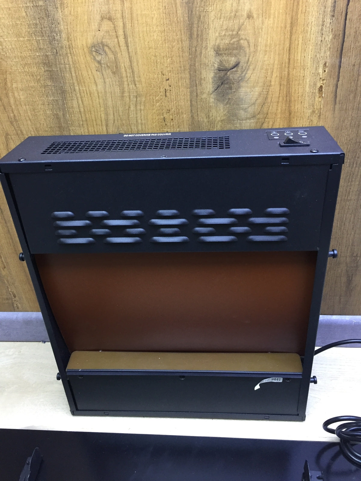Chemin'Arte 039 Electric Fireplace Steel Black, I31543 